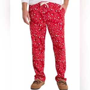 Vineyard Vines Red Festive Pajama Pants